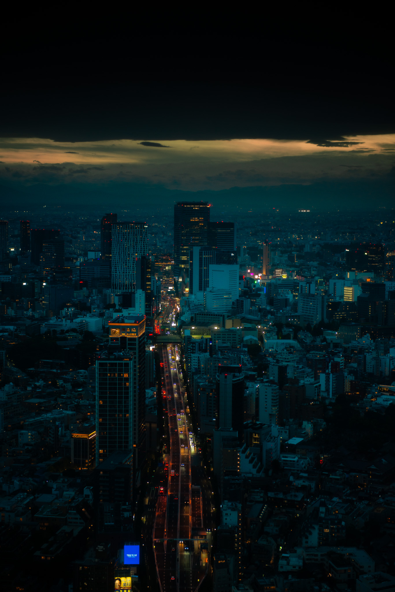 Tokyo at night